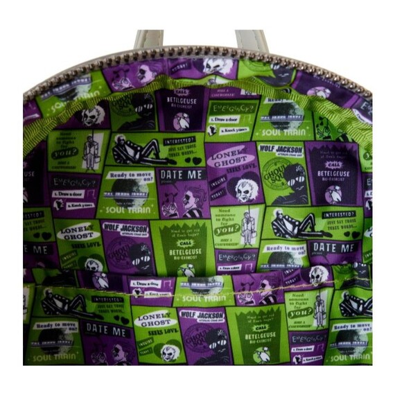 Loungefly Beetlejuice Beetlejuice Lydia Deetz Cosplay Mini Backpack-NWT Licensed main image 9